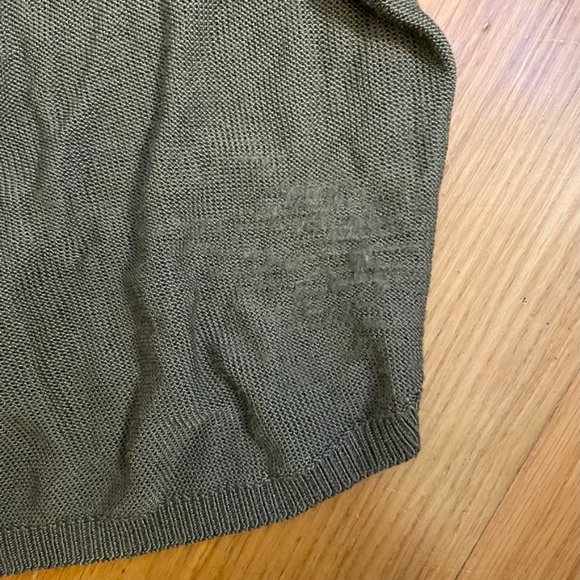 Club Monaco twisted back draped cowlneck knit tank - Picture 6 of 7